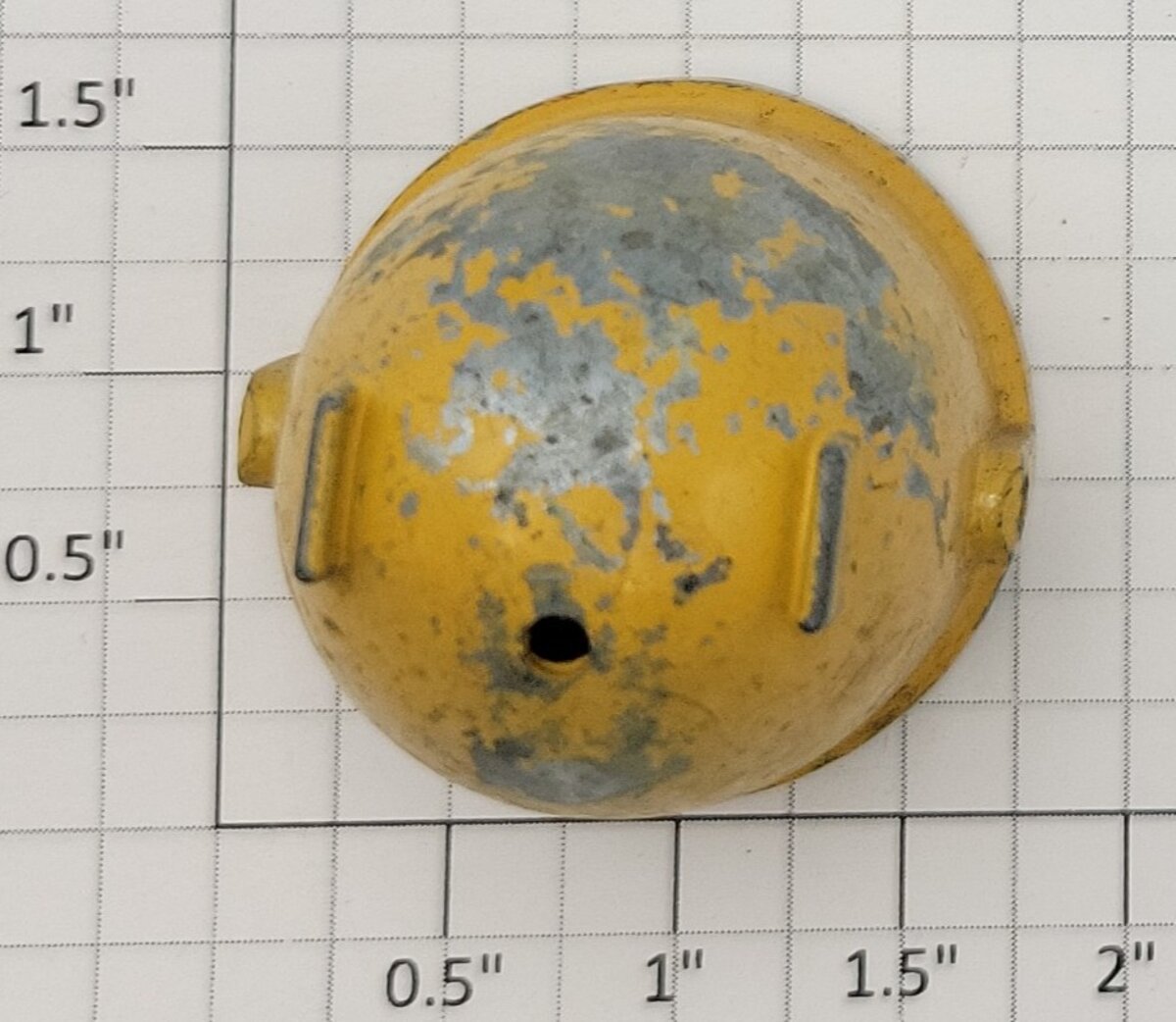 American Flyer XA8862Y S Gauge Yellow Searchlight Housing with Reflector