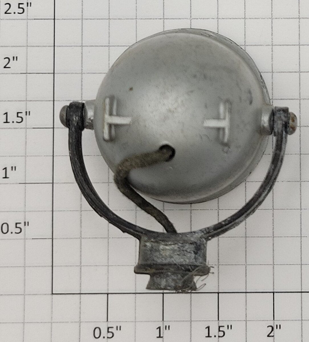 American Flyer XA8862SB S Silver Metal Searchlight / Floodlight Housing