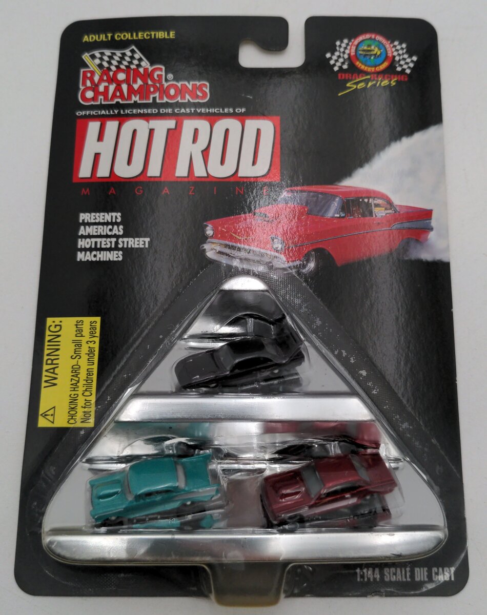 Racing Champions 09173 1:144 Diecast Hot Rod Set
