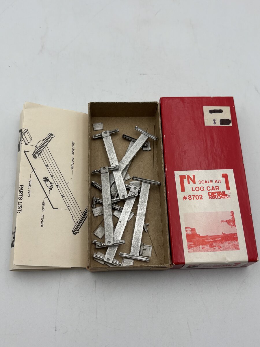 Detail Associates 8702 N Log Car Kit