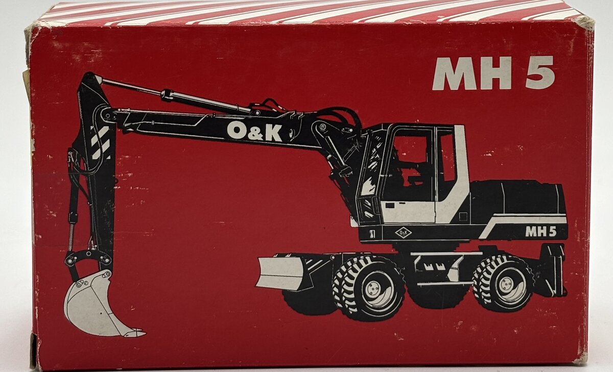 NZG 492 1:50 O&K MH5 Wheeled Excavator