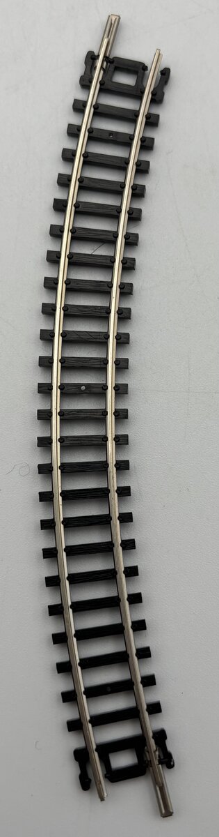 Bachmann N 9 3/4" Radius Curved Track Nickel Silver Code 80