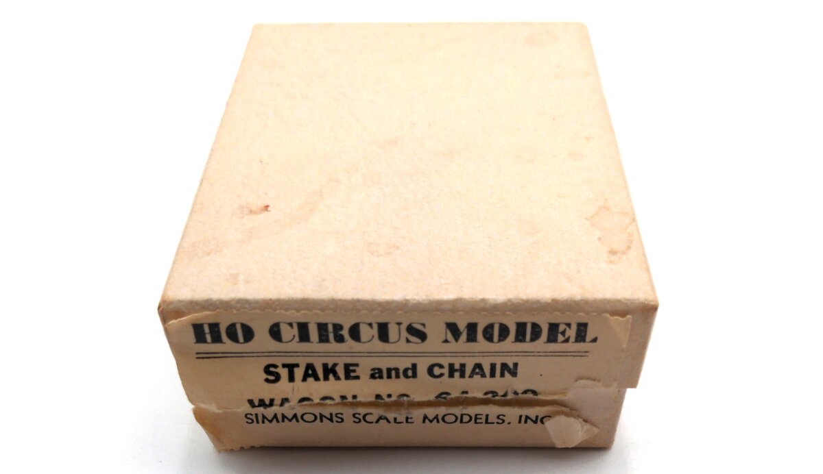 Simmons 64-200 HO Scale Stake & Chain Wagon Kit