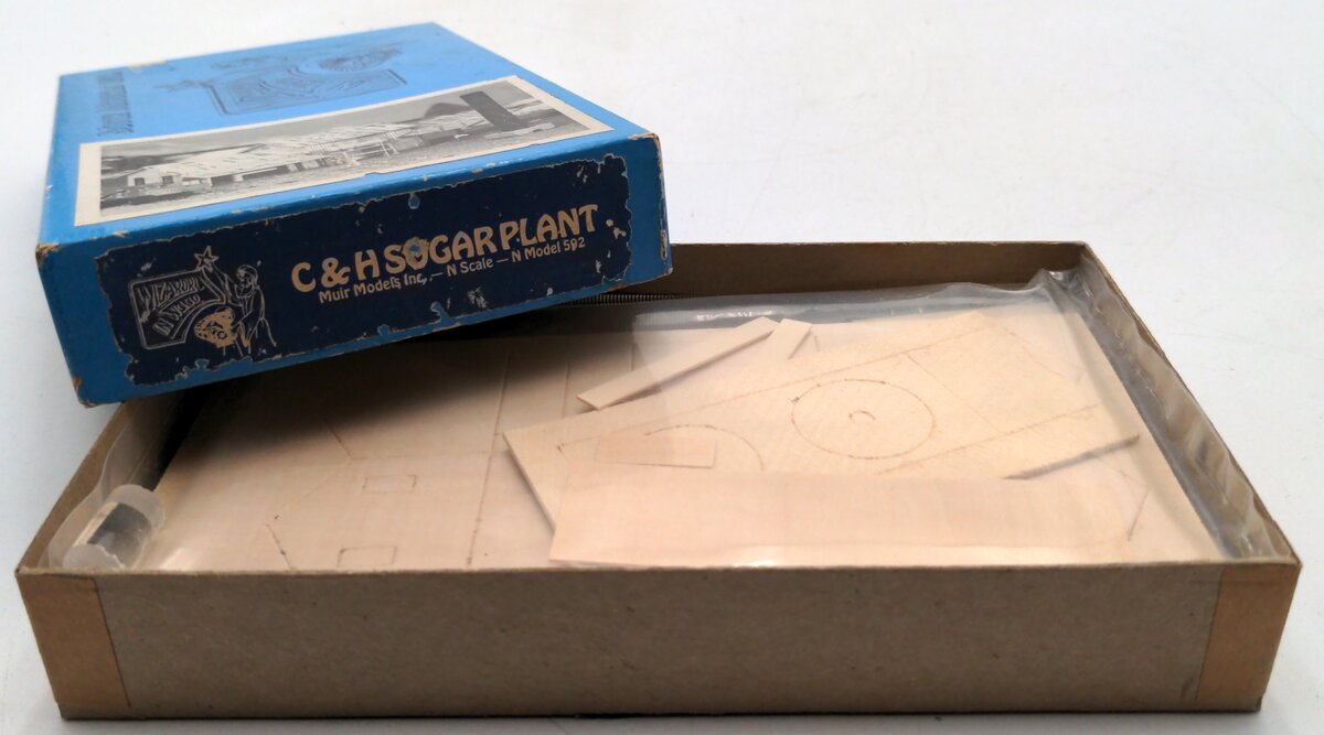 Muir Models 592 N Scale C&S Sugar Plant Kit