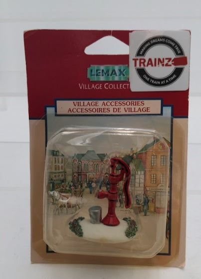 Lemax 54107A 54107 Village Collection Red Water Pump