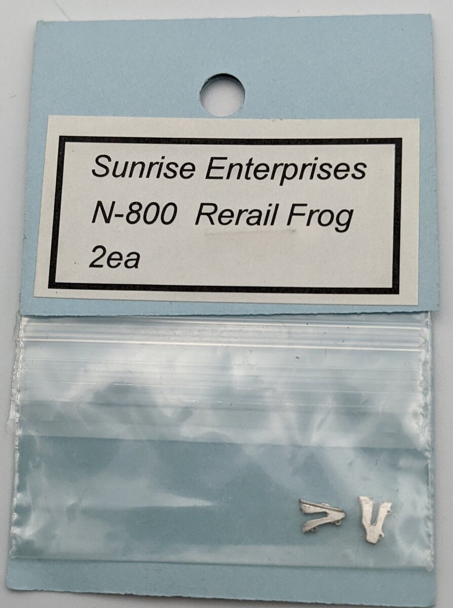 Sunrise N-800 Rerail Frog (2 Pack)