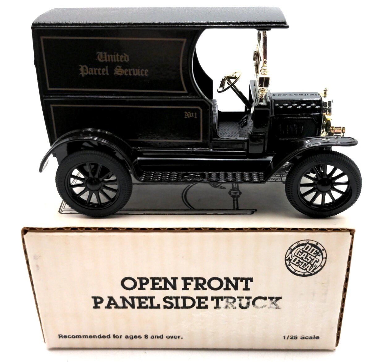 Ertl 3416 1:25 Diecast 1913 Open Front Panel Side Truck United Parcel Service