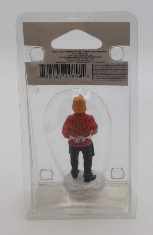 Lemax 42858 New Poinsettias Christmas Village Polyresin Figure