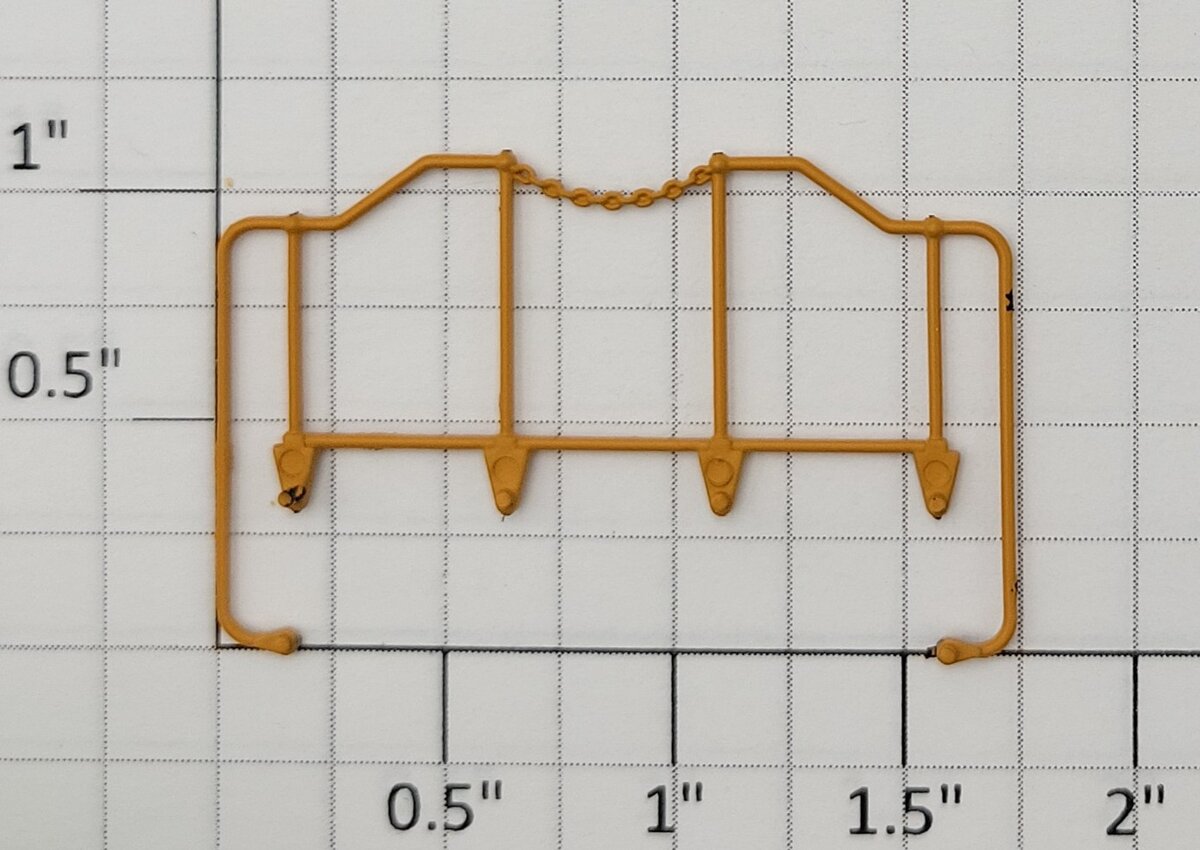 S-Helper 653-12-02-HG Switcher Multi Unit Harvest Gold End Railing