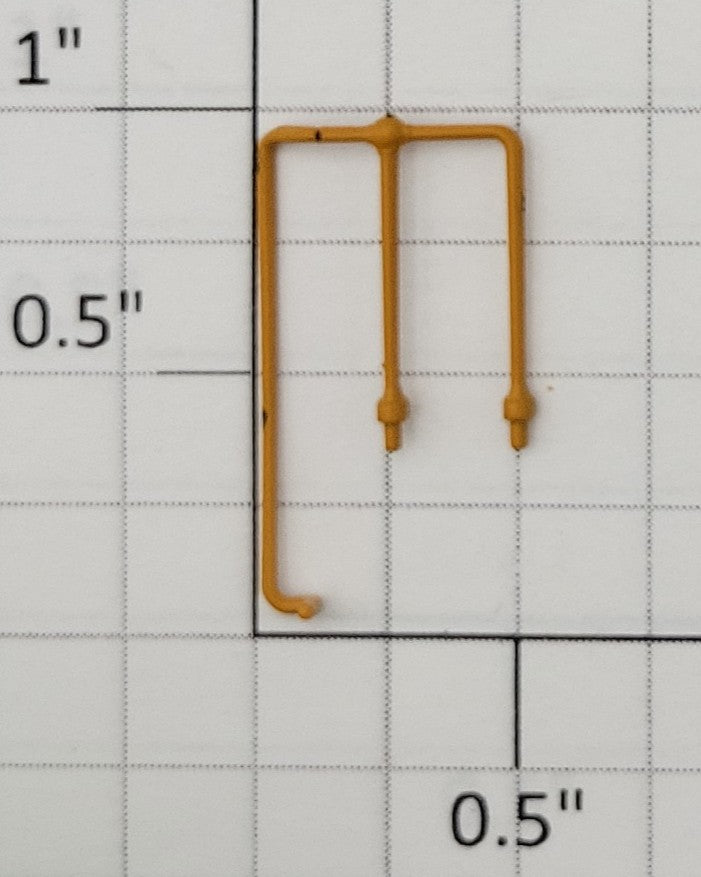S-Helper 653-12-04-HG Switcher Front Right Harvest Gold Railing