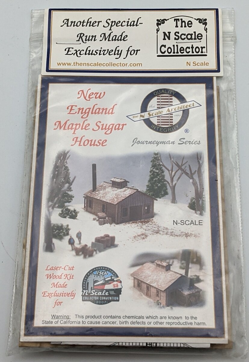 The N Scale Architect N New England Maple Sugar House