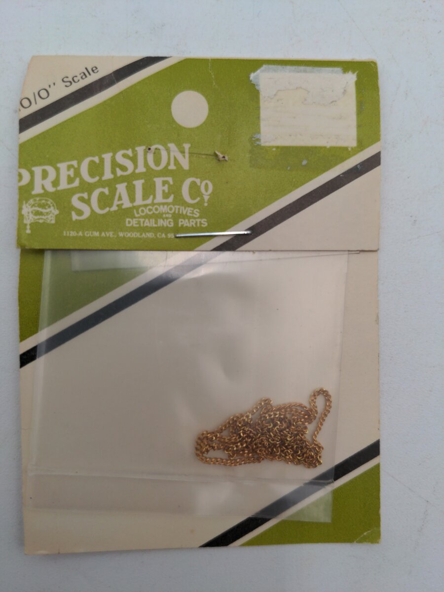 Precision Scale Co. 10 Inch Brass Chain