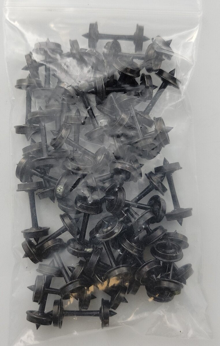 Acme 8-1206 Ribbed Back 33"or 36" Passenger& Freight Car Wheel Sets (Bag of 44)