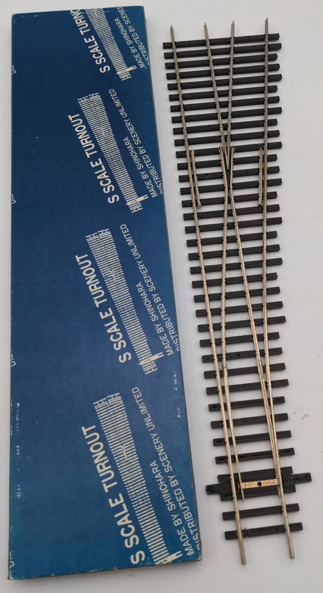 Shinohara Track R 100 #6 R/H S Scale Single Track
