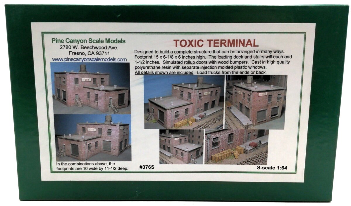 Pine Canyon 376S S Scale Toxic Terminal Kit