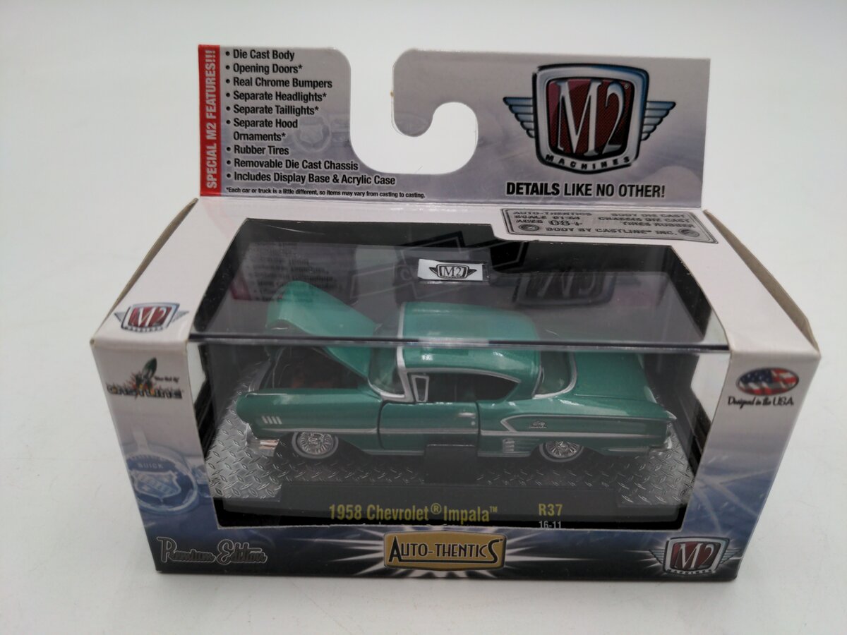 M2 Machines 32500 1958 Chevrolet Impala R37 16-11 Green