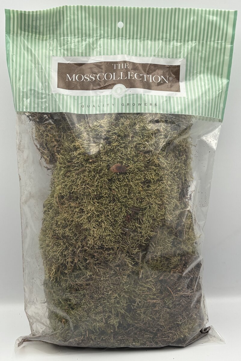 Quality Growers 601534 Natural Sheet Moss 375cu Inches