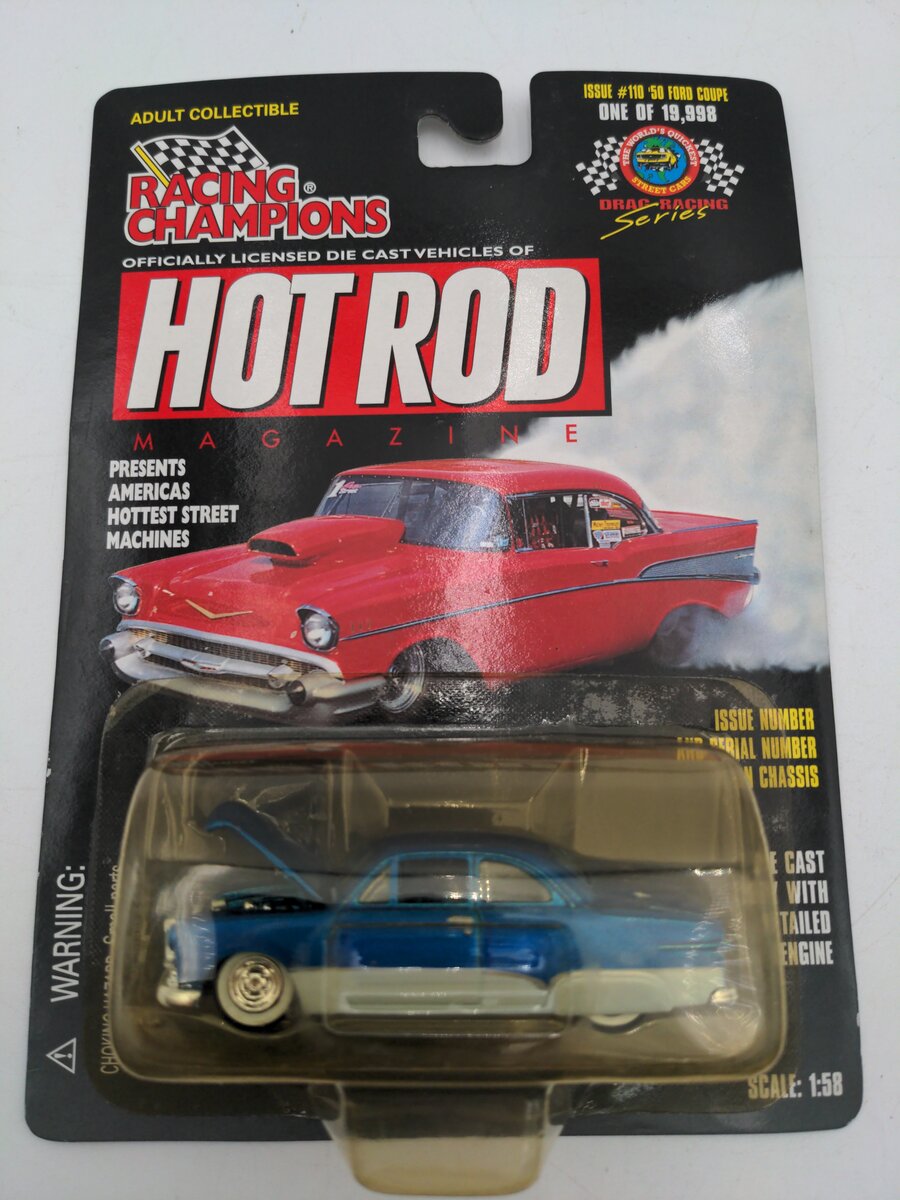 Racing Champions 08900-08109 1:58 #110 '50 Ford Coupe