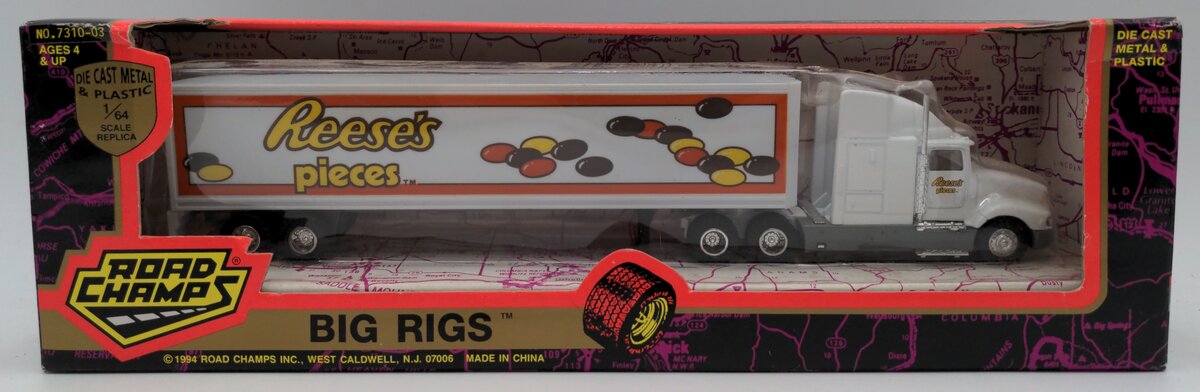 Road Champs 7310-03 1/64 Big Rigs Reese's Pieces Truck