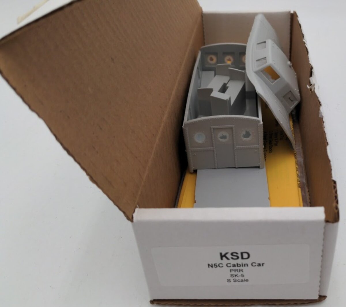 Kaslo Shops SK-5 S Scale N5C Cabin Car Pennsylvania Kit