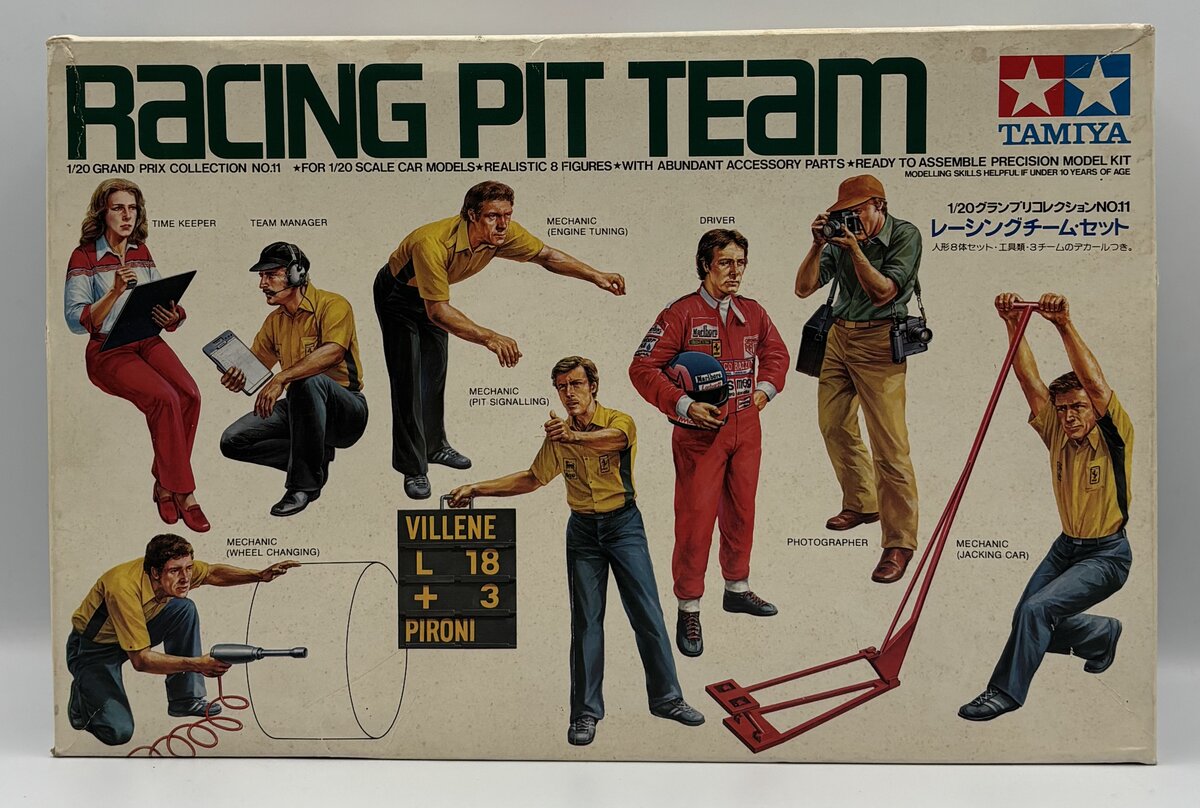 Tamiya GC2011 1:20 Racing Pit Team