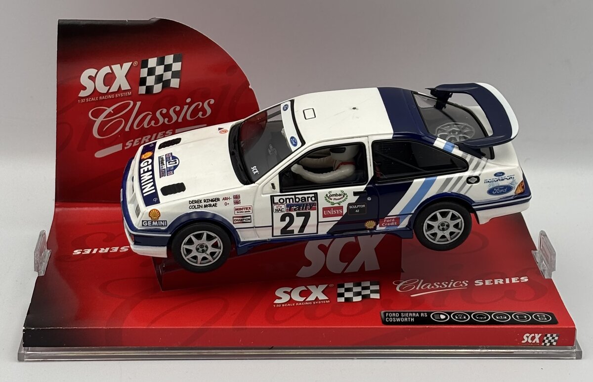 SCX Slot Cars 62470 1:32 Ford Sierra RS Cosworth Slot Car