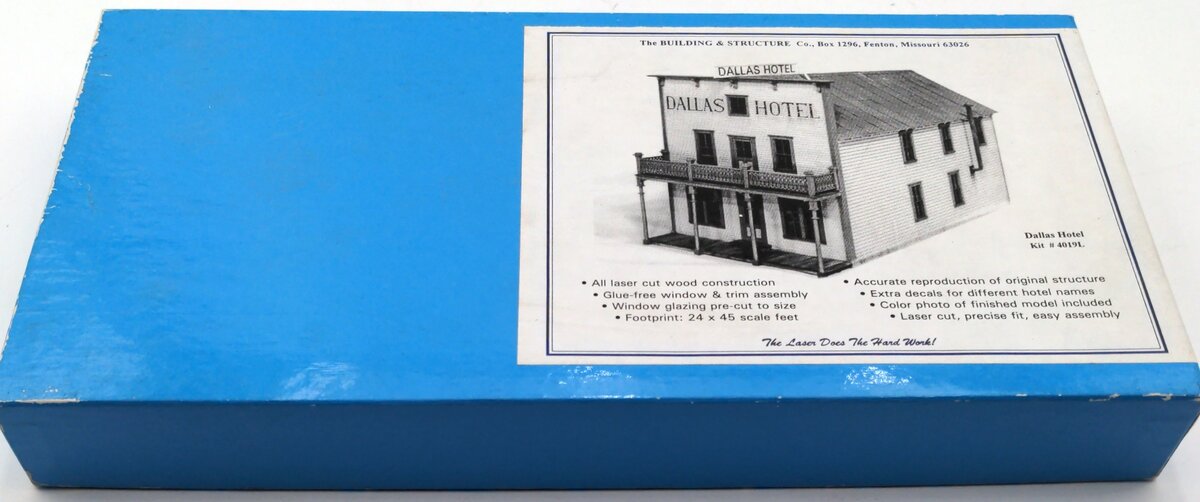 The Building & Structure 4019L S Scale Dallas Hotel