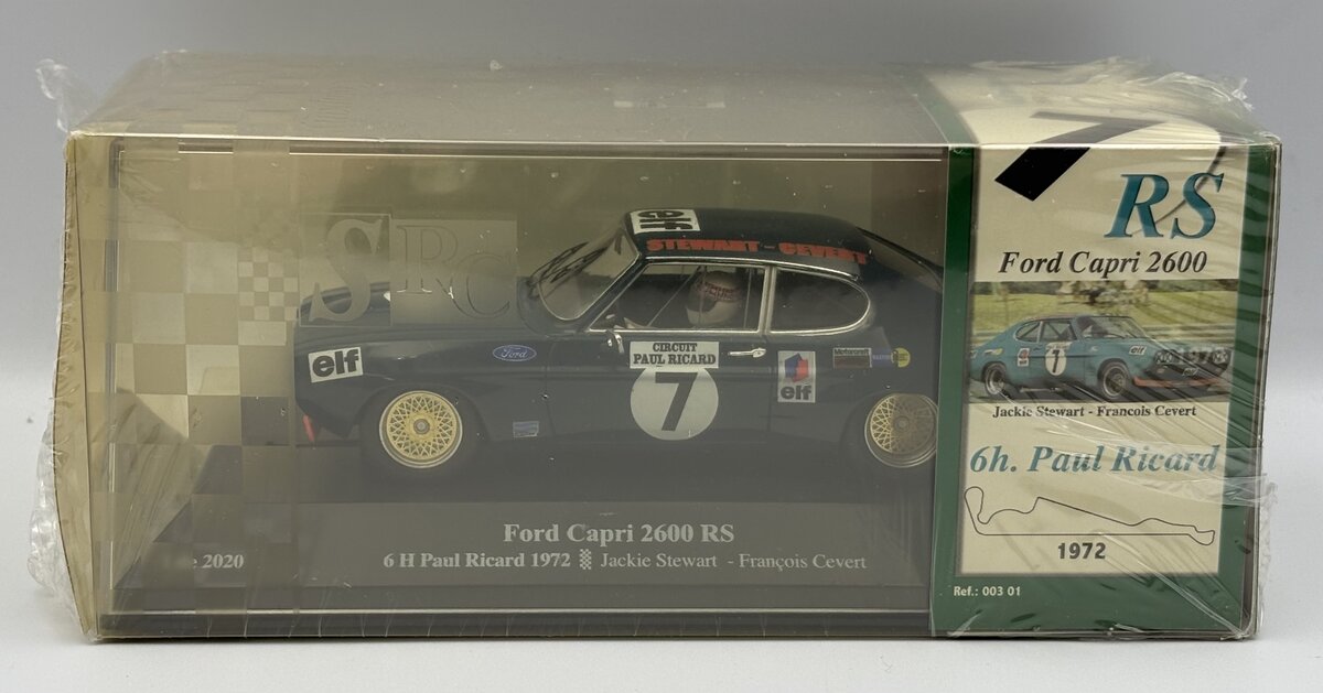 SRC 003 01 1:32 1972 Ford Capri 2600 RS Paul Ricard Slot Car