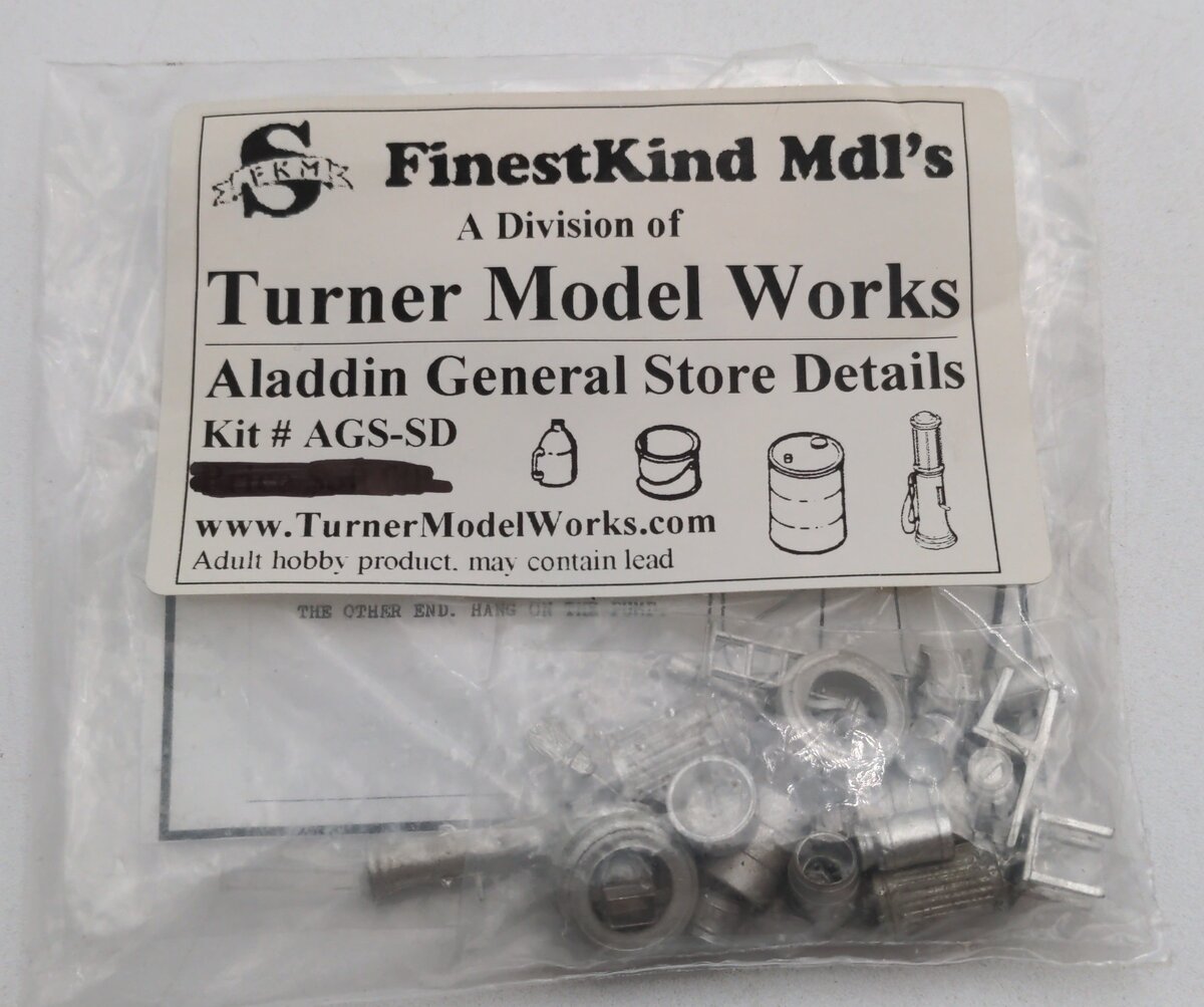 Finestkind Models AGS-SD S Turner Model Works Aladdin General Store Detail Kit