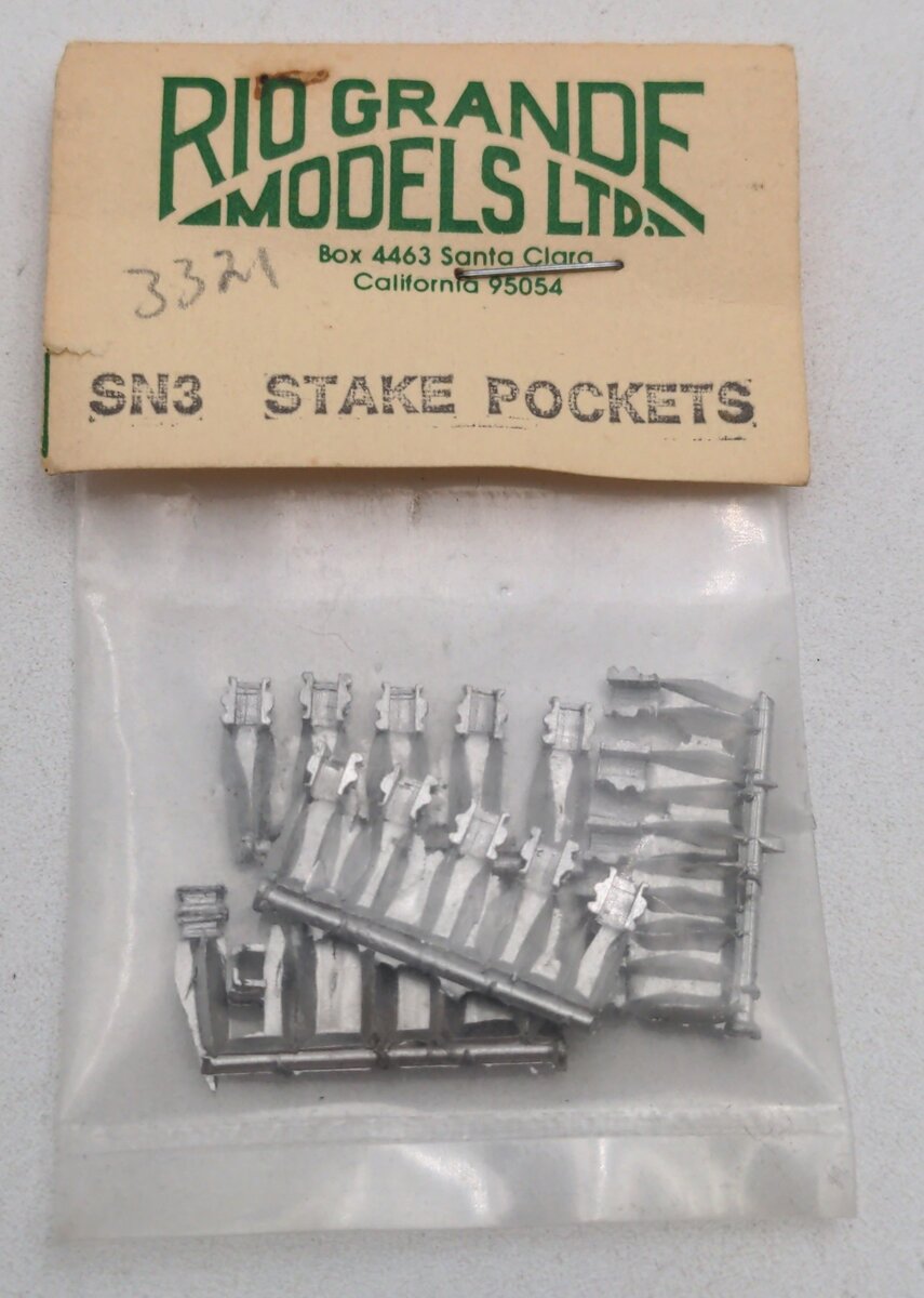 Rio Grande Models 3321 Sn3 Stake Pockets