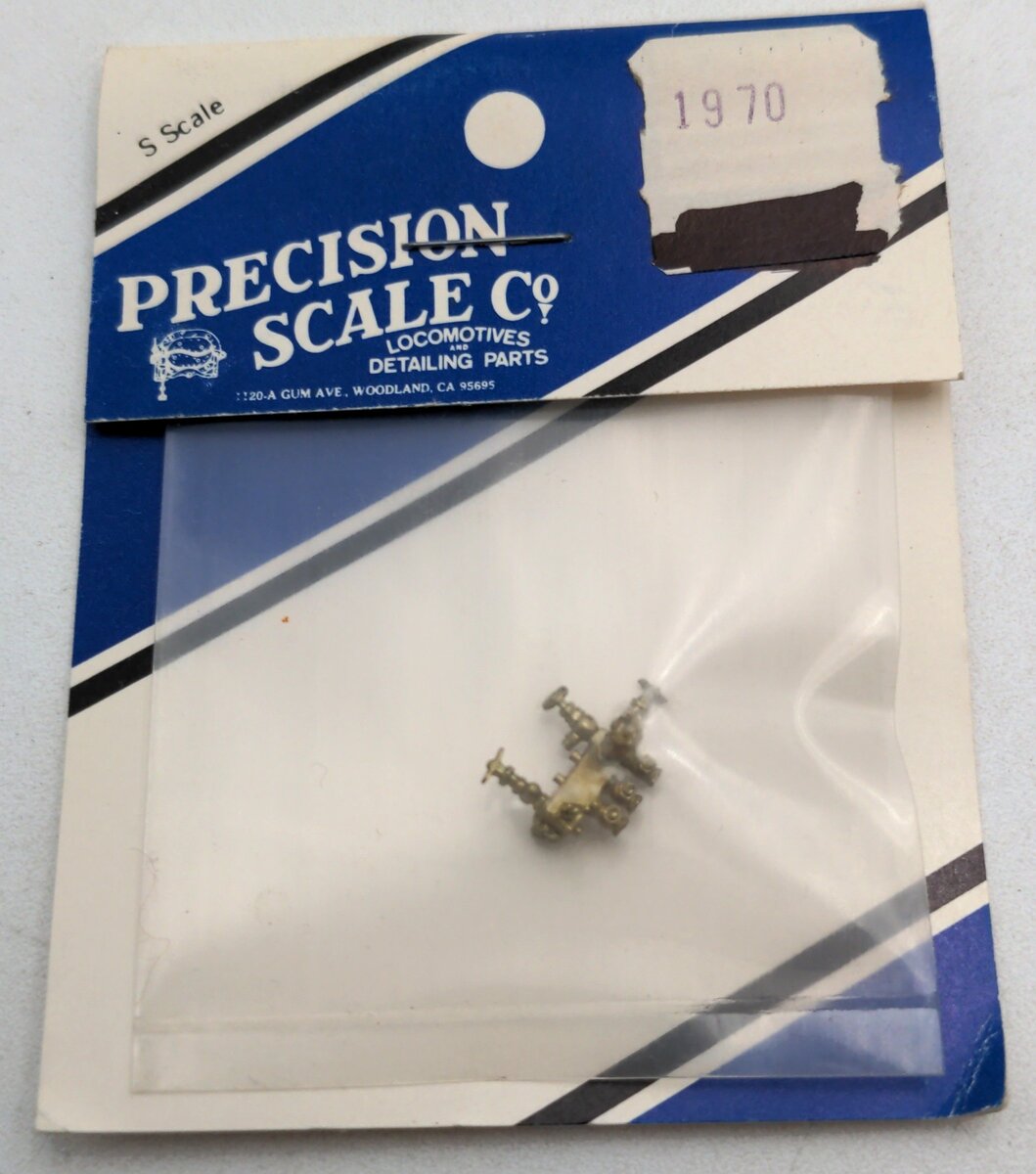 Precision Scale Co. 1970 S Scale D&RGW K-37 Steam Locomotive Turret