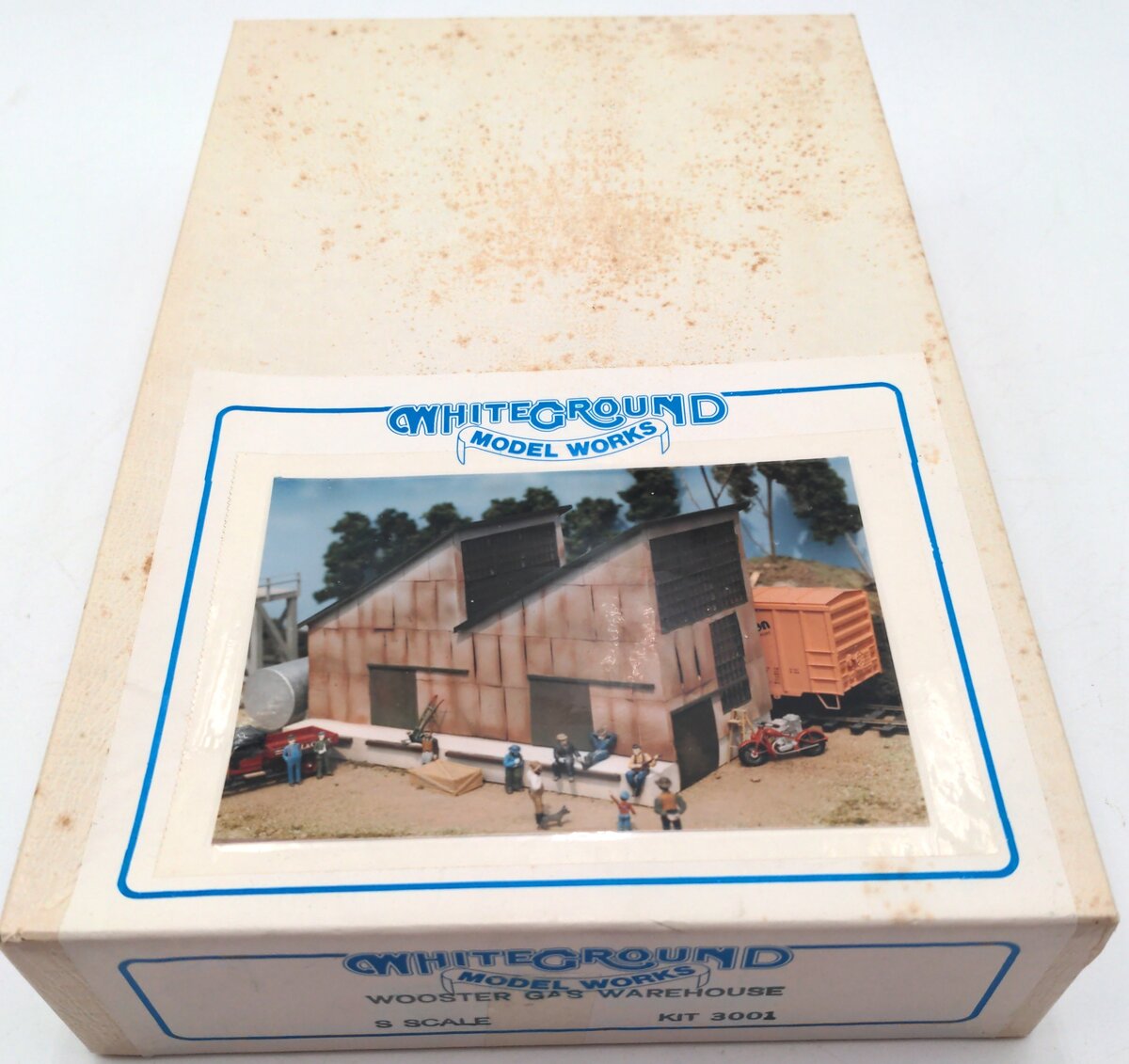 Whiteground Modelworks 3001 S Scale Wooster Gas Warehouse Kit