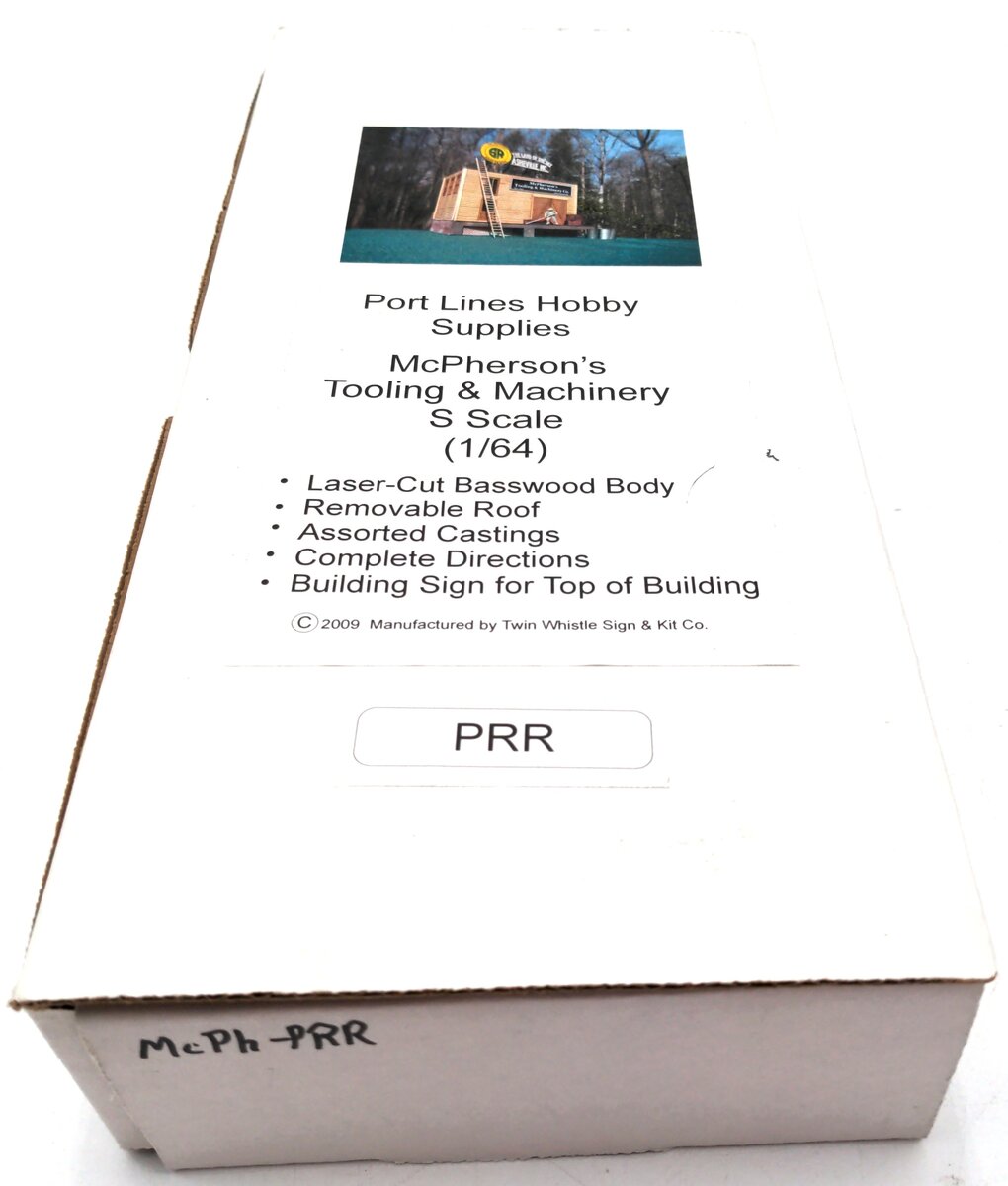 Portlines Hobbies PRR S Scale McPherson's Tooling & Machinery Kit