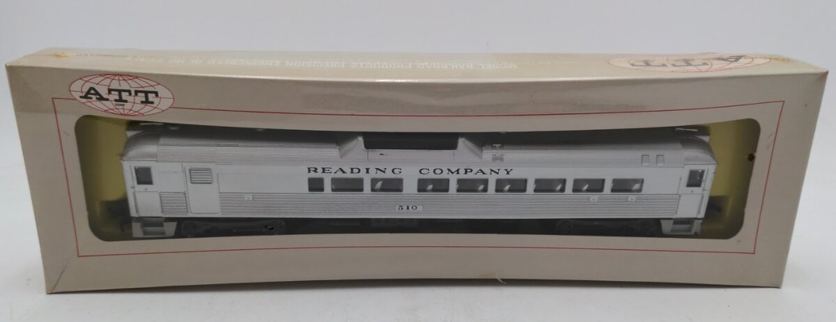 ATT 18 HO Scale Reading Company Budd # 510 Assembled