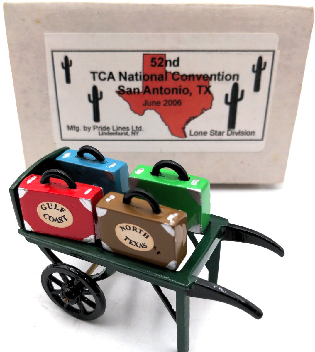 Pride Lines Diecast Lone Star 2006 Convention Baggage Cart