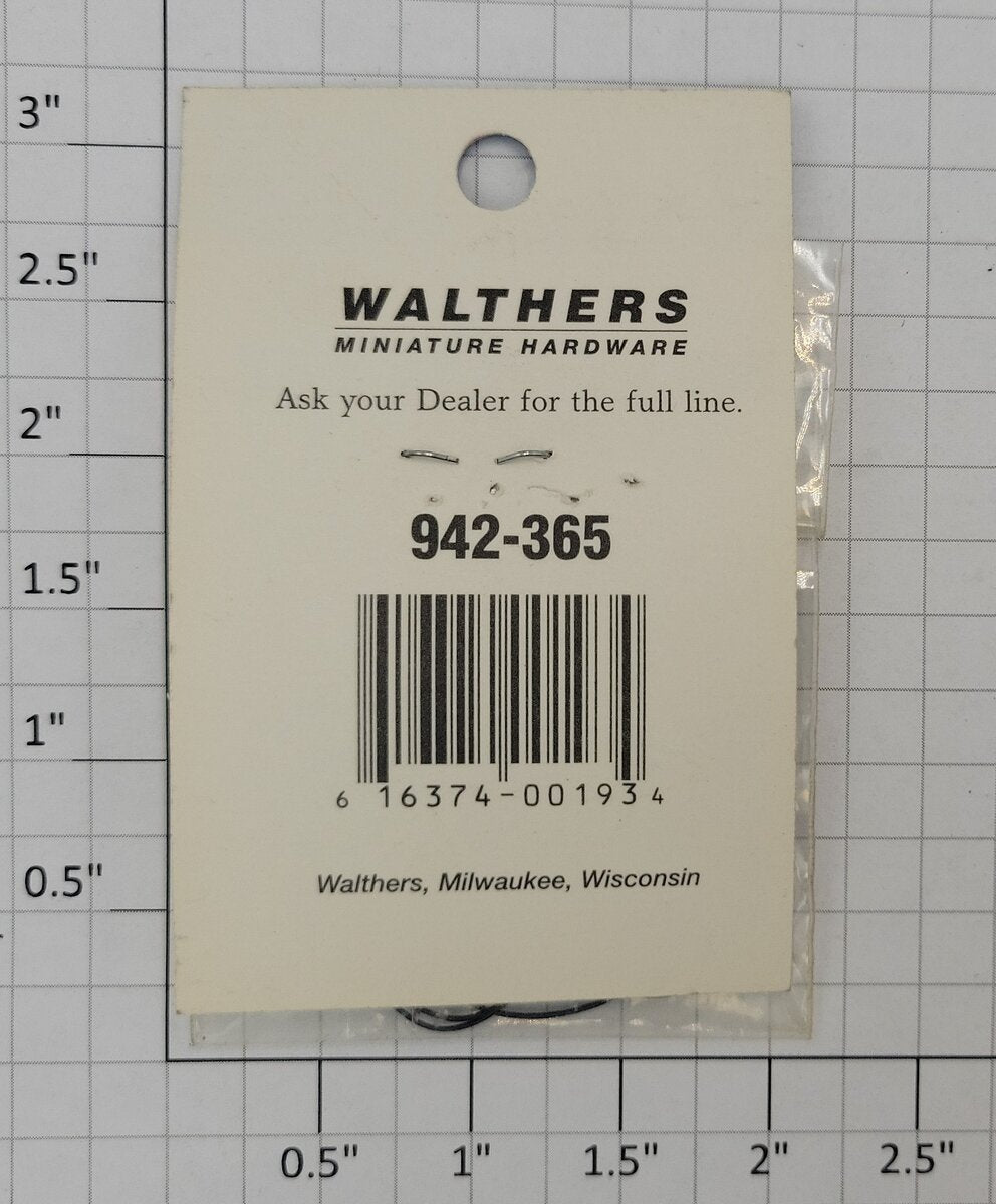 Walthers 942-365 16 Volt Clear Sub-Miniature Bulb (Pack of 3)