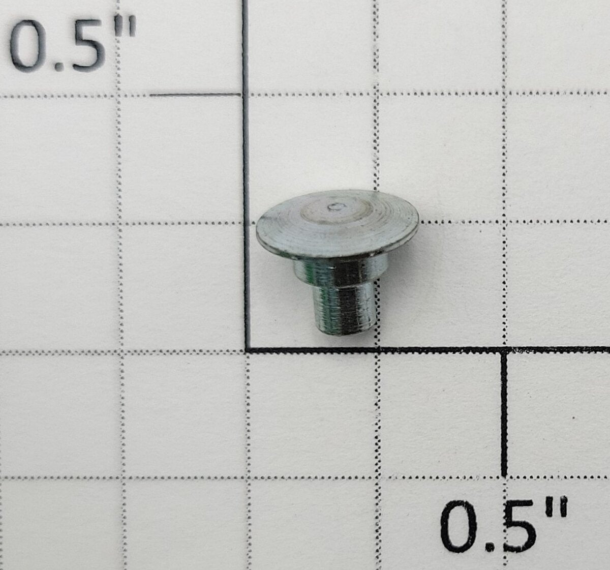 American Flyer PA9381 S-Scale Truck Short Shoulder Rivet for Steel Frame