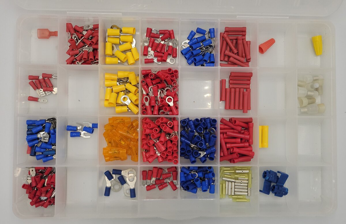 Acme 0417-160 Electronic Connectors Assortment Box