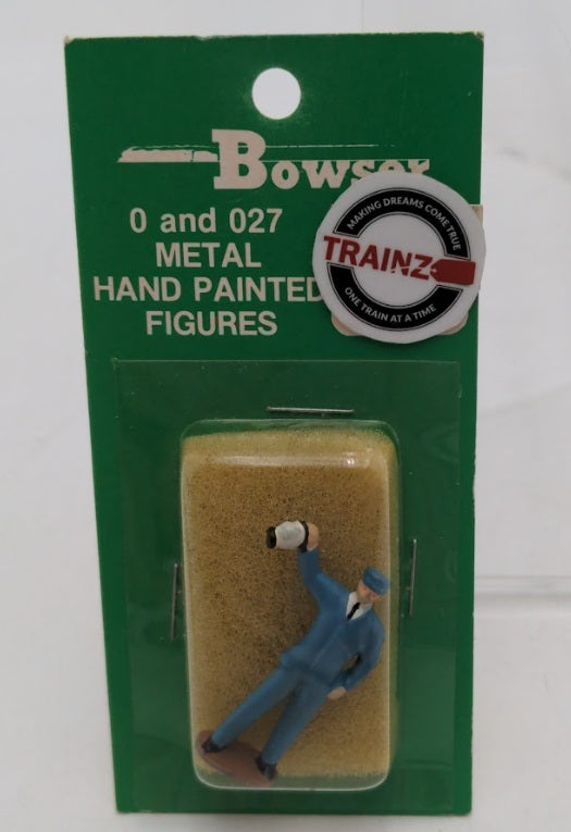 Bowser 1-013746 O / O27 Scale Brakeman Waving Lantern Hand Painted Figure