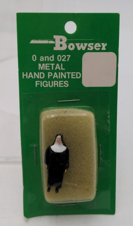 Bowser 1-013757 O /O27 Scale Big Nun Metal Hand Painted Figure