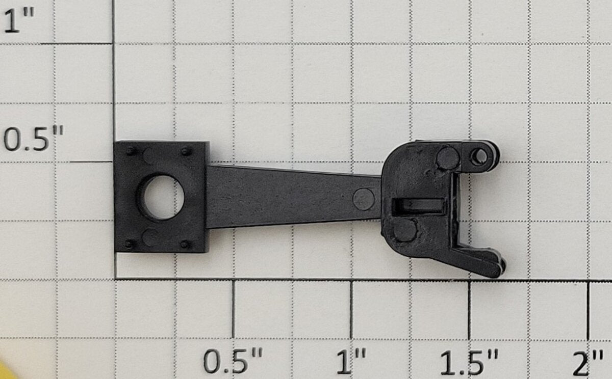 S-Helper 00005 S Scale Plastic Truck Mounted Coupler Body without Knuckle