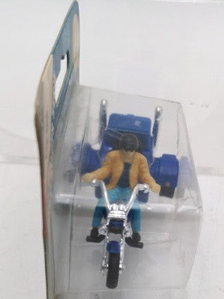 Siku 1417 1:50 Scale Super Serie Blue Diecast Custom Tricycle Chopper Real Rider