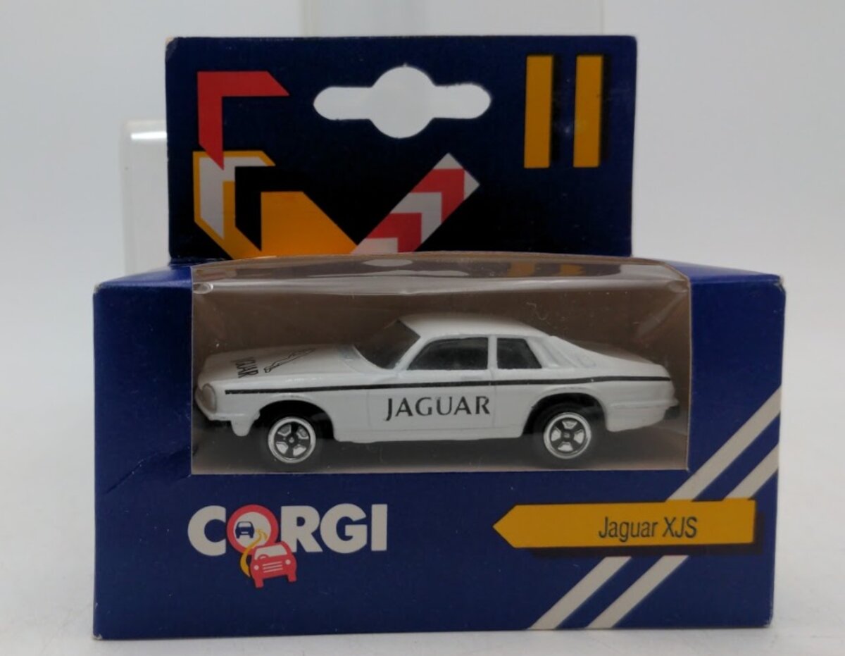 Corgi J18 White Jaguar XJS Diecast Car