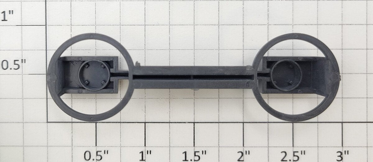 S-Helper 659-19-01 Dark Gray Plastic Uncoupler Plate