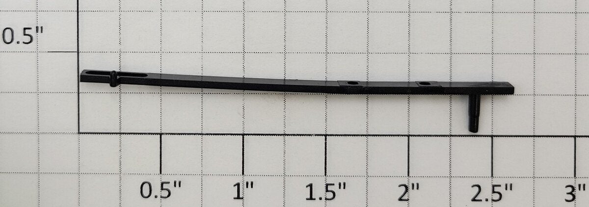 S-Helper 659-08-06 Black Plastic Right Moving Rod