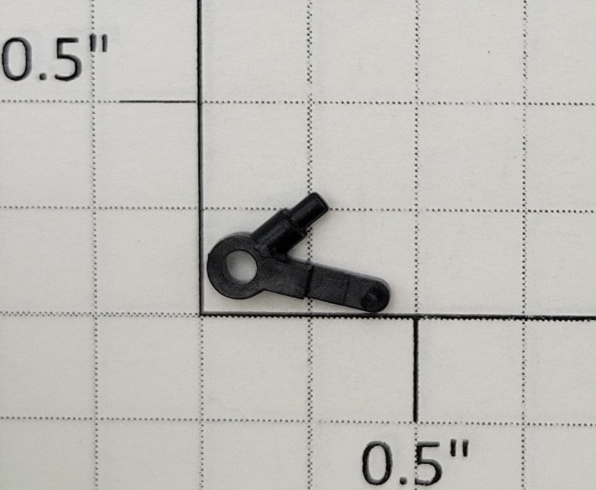 S-Helper 659-08-13 Black Plastic Switch Left Curve Axis