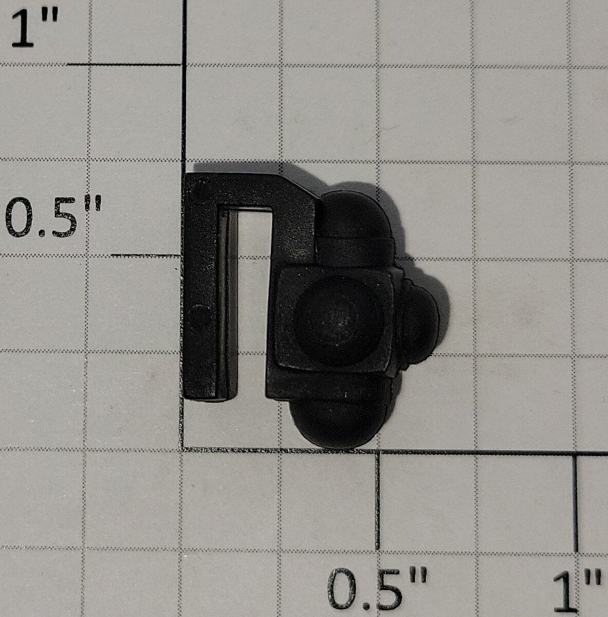 Lionel 87704-125 G Scale Bobber Caboose Black Plastic Marker Lamp