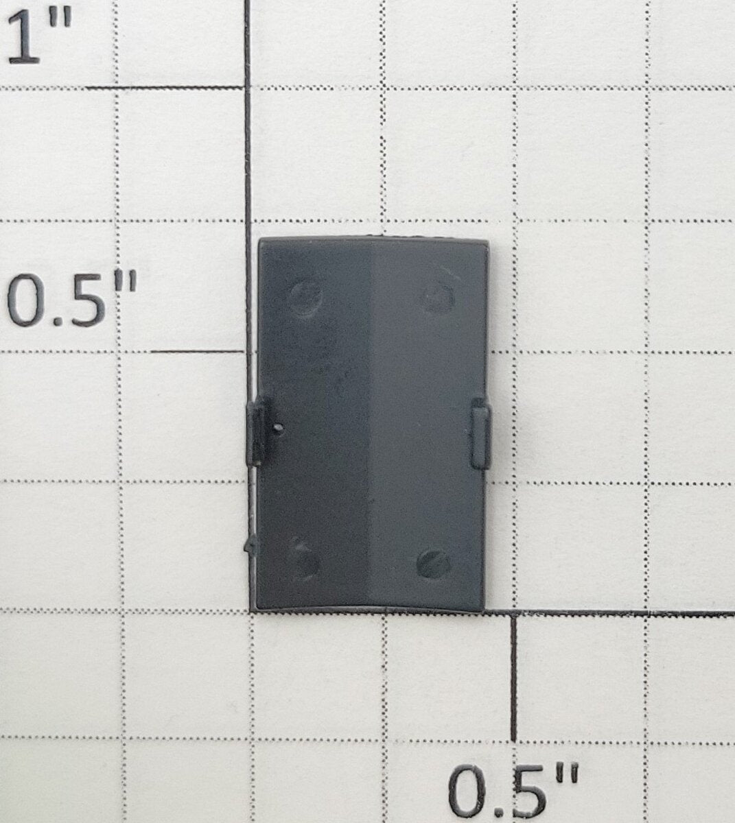 S-Helper 661-10-01-BL F3 / F3B Dark Gray Blank Front Nose Door