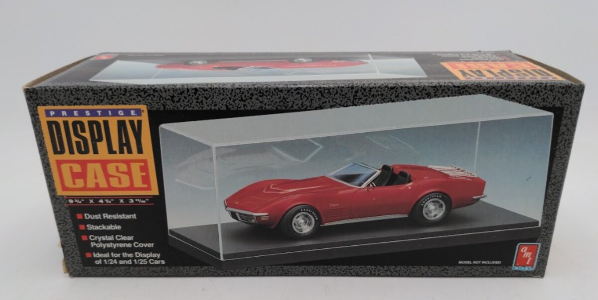 Ertl 8226 1:24 or 1:25 Scale AMT Prestige Display Case Crystal Clear