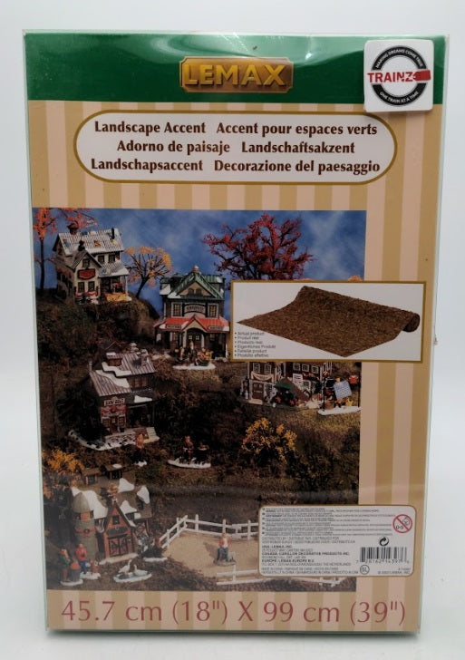 Lemax 14397 Spooky Town Moss Display Mat 39" X 18" Landscape Accent